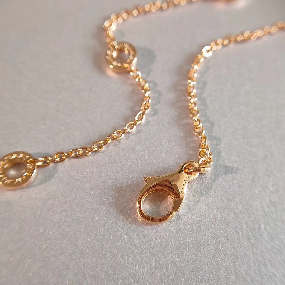 [Eterna Jewels]ZERO 1 NECKLACE PINK GOLD