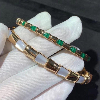 [Eterna Jewels]SERPENTI BRACELET PINK GOLD MOP