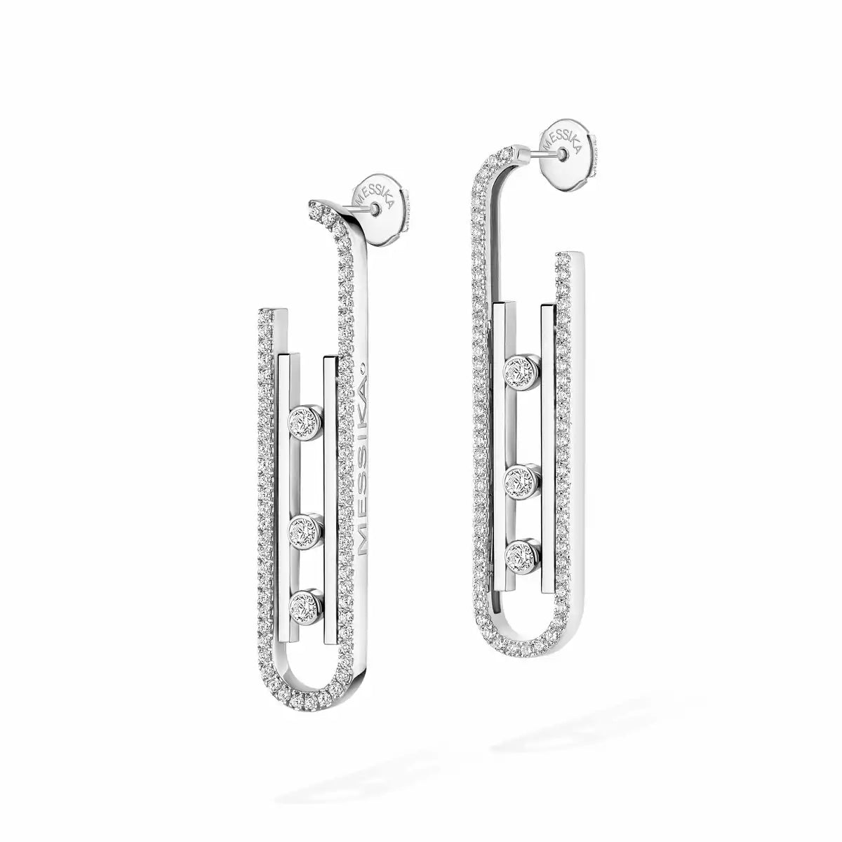 [Eterna Jewels]Diamond Pendant Earrings Move 10Th
