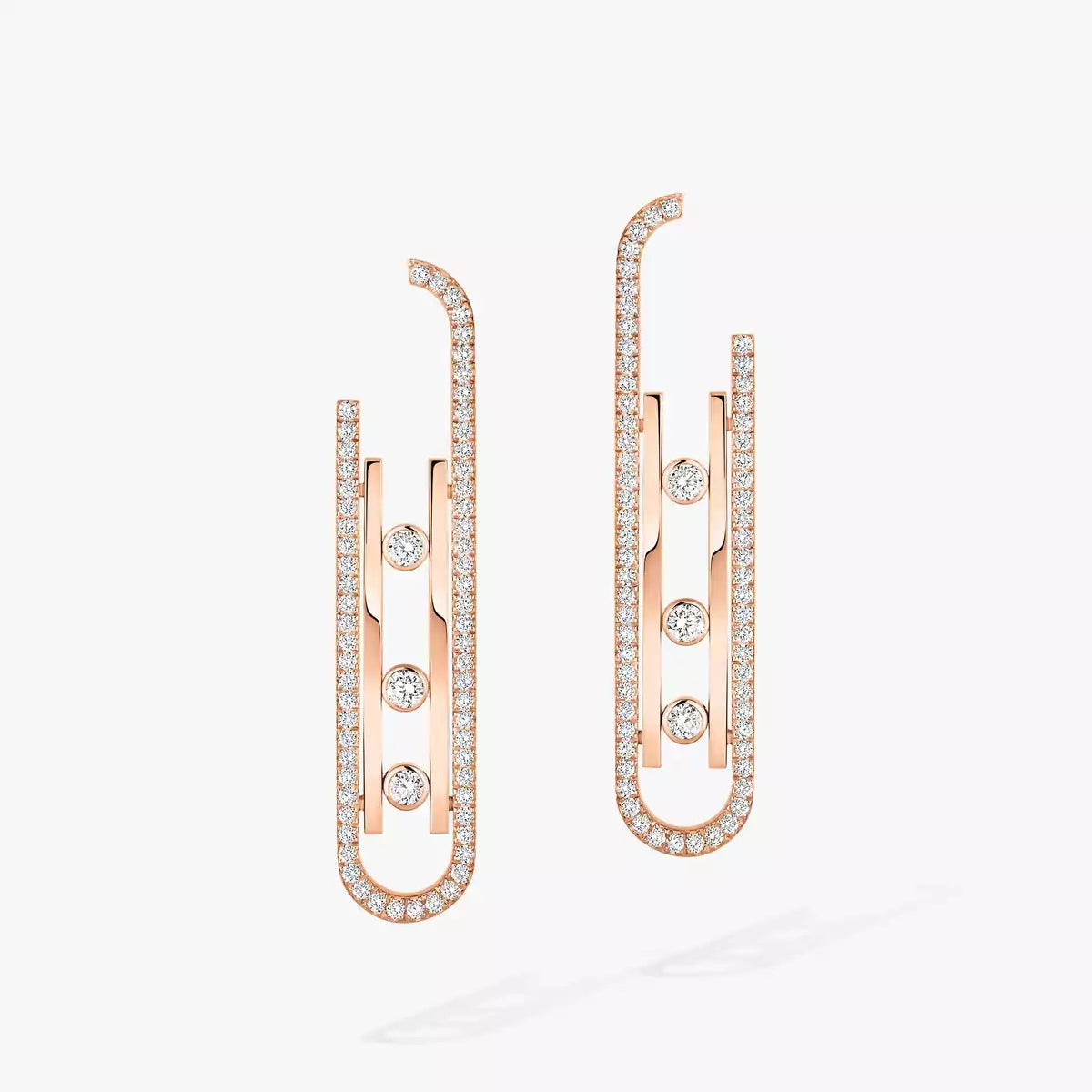 [Eterna Jewels]Diamond Pendant Earrings Move 10Th