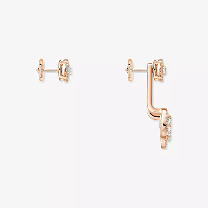 [Eterna Jewels] My Twin Trio  Diamond Earrings